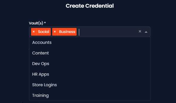 Stop copying passwords between vaults instead link the same credential to multiple vaults and keep it perfectly in sync.